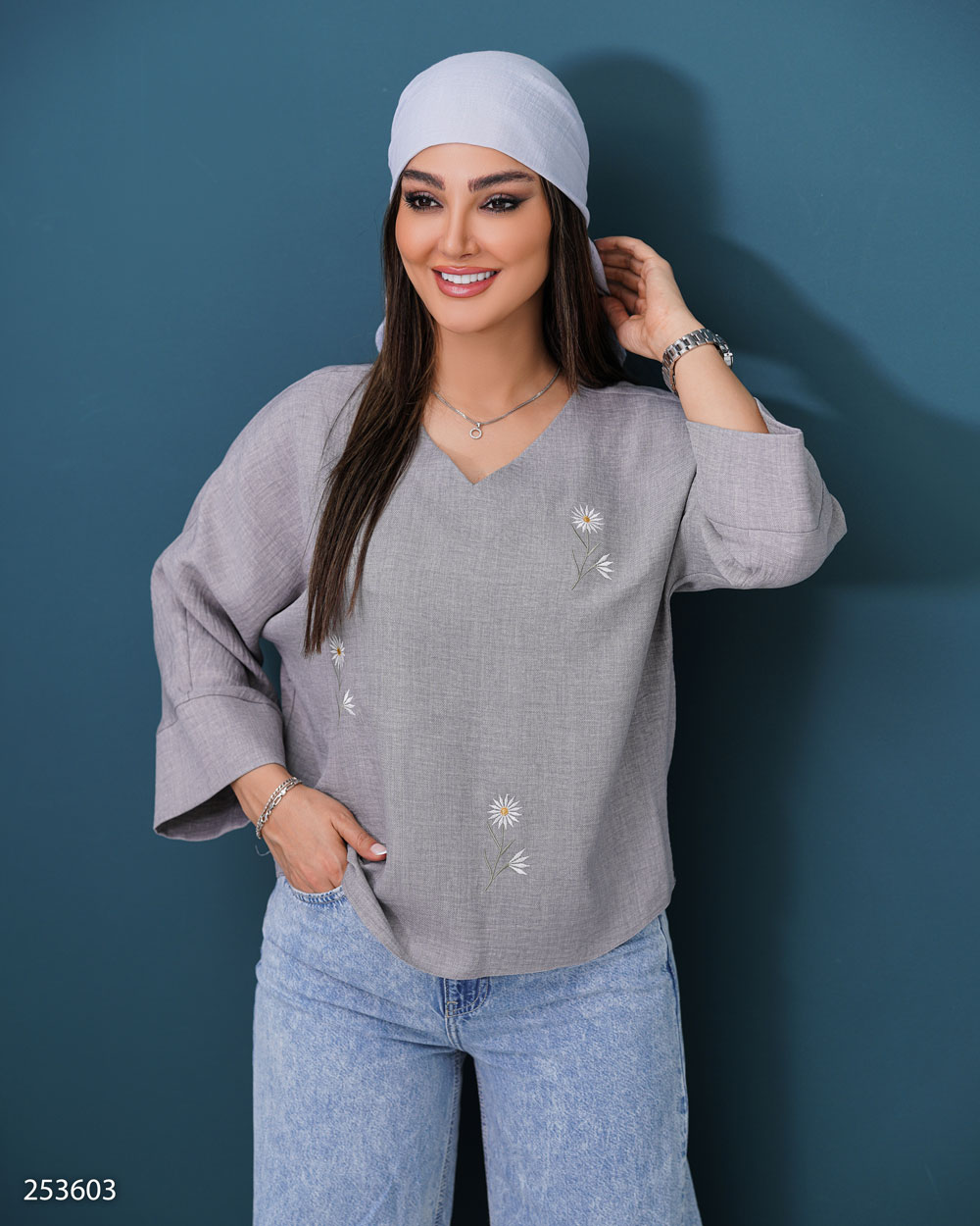 شومیز مدل تیوشا کد 255346